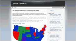 Desktop Screenshot of firearmsfreedomact.com