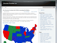 Tablet Screenshot of firearmsfreedomact.com
